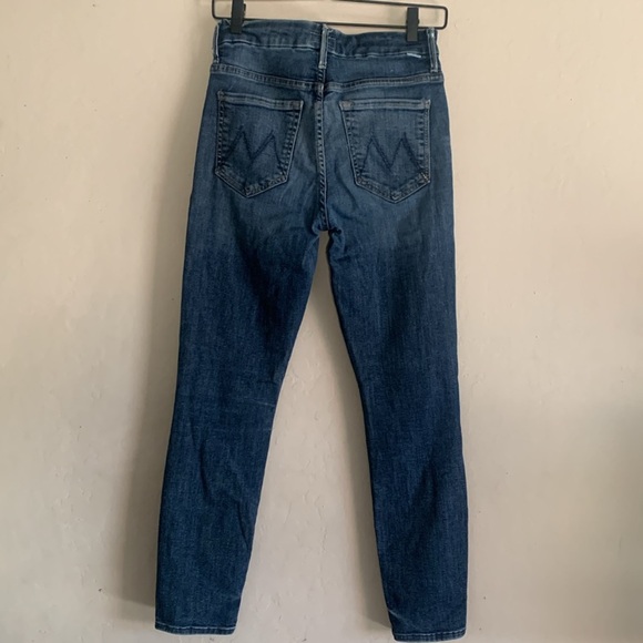 MOTHER High Waisted Looker Crop in Bake Sale Brawl size 26 - Picture 6 of 9